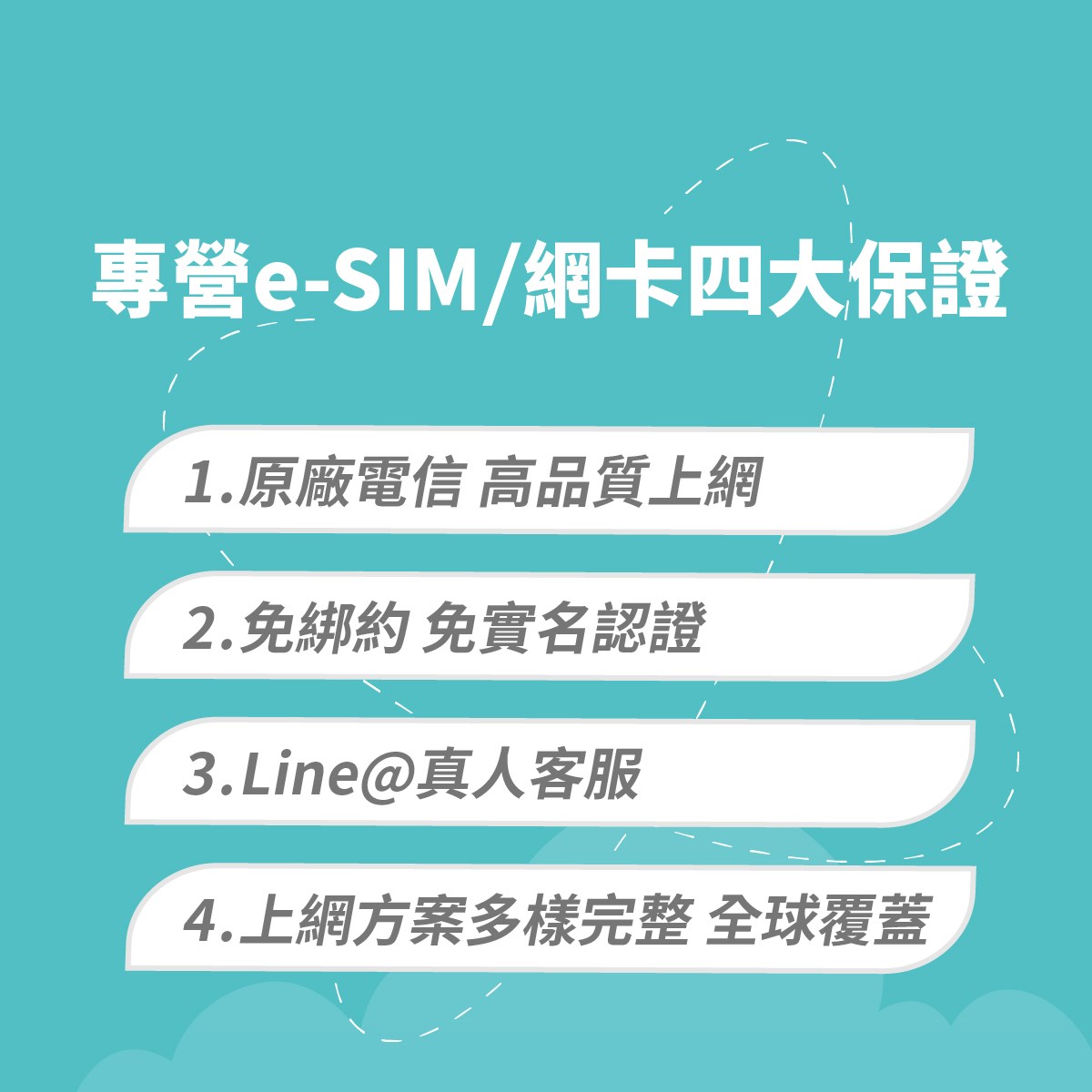 中港澳 1日-10日 esim/sim上網卡